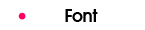 Font